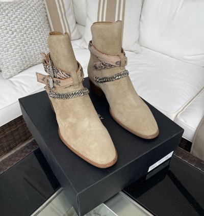 Brand New Amiri Bandana Buckle Boots Cowboy