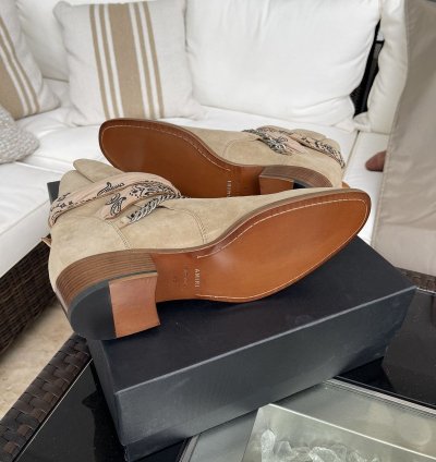 Brand New Amiri Bandana Buckle Boots Cowboy