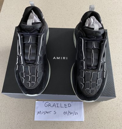 Brand New Amiri Bone Runners