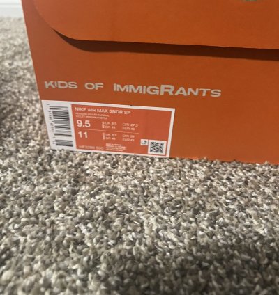 Kids Of Immigrants Nike Air Max Sndr Sp