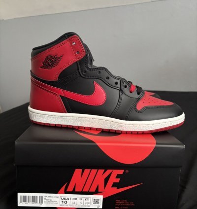 Air Jordan 1 High Og 85 Bred 2025