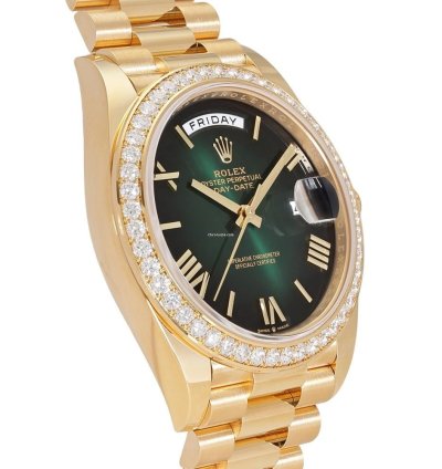 Rolex Day-date 228443tbr Automatic Yellow Gold New