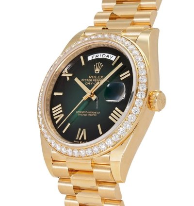 Rolex Day-date 228443tbr Automatic Yellow Gold New