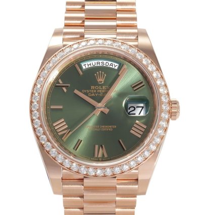 Rolex Day-date 228464tbr Automatic Red Gold Like New Unworn