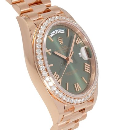 Rolex Day-date 228464tbr Automatic Red Gold Like New Unworn
