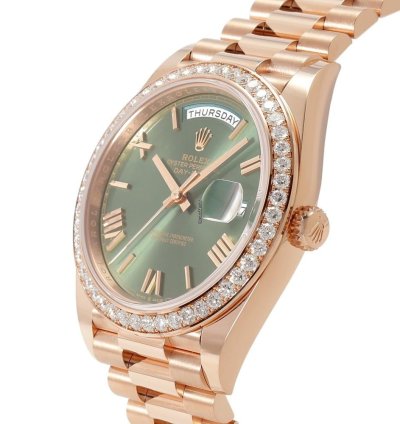 Rolex Day-date 228464tbr Automatic Red Gold Like New Unworn