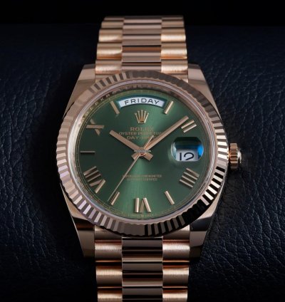 Rolex Day-date 228516tbr Automatic Red Gold Like New Unworn