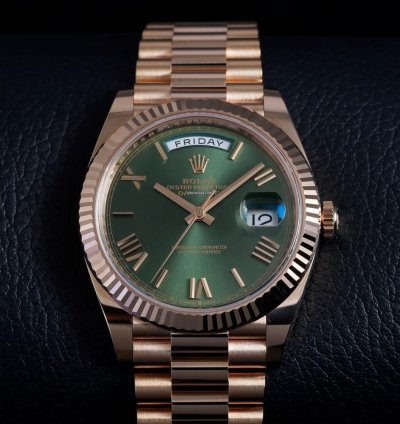 Rolex Day-date 228516tbr Automatic Red Gold New