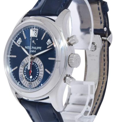 Patek Philippe Annual Calendar Chronograph 5960 Annual Calendar Chronograph Platinum Watch Box Papers 5960p