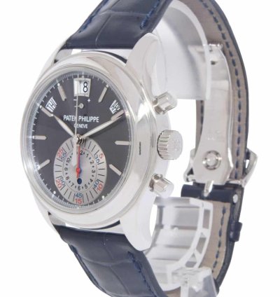 Patek Philippe Annual Calendar Chronograph 5960 Annual Calendar Chronograph Platinum Watch Box Papers 5960p