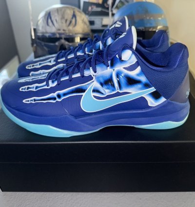 Kobe 5 Ray Skeleton Size 13 Snkrs