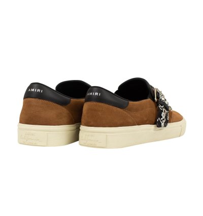 Brown Bandana Buckle Slip-on Size 7 40