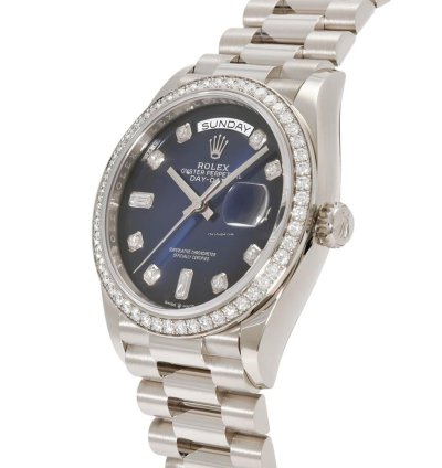 Rolex Day-date 228551tbr Automatic White Gold Like New Unworn