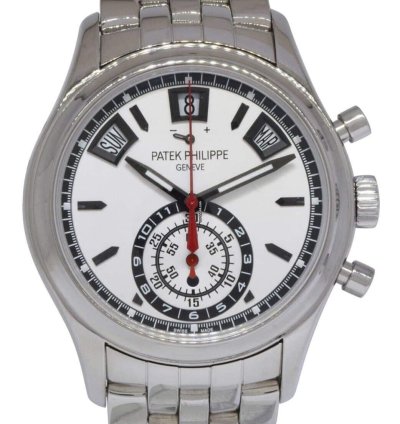 Patek Philippe Annual Calendar Chronograph 5960 Steel Annual Calendar Chronograph Watch Travel Box 5960 1a
