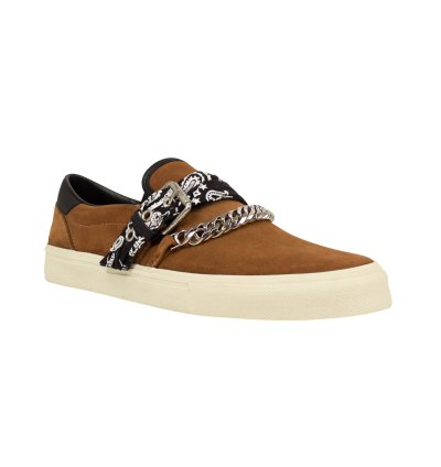 Brown Bandana Buckle Slip-on Size 7 40 595
