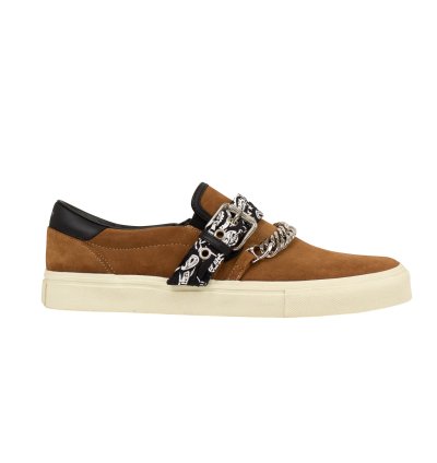 Brown Bandana Buckle Slip-on Size 7 40 595