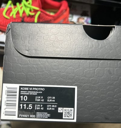 Kobe 6 Protobreverse Grinch