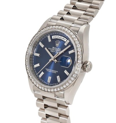 Rolex Day-date 228552tbr Automatic White Gold New