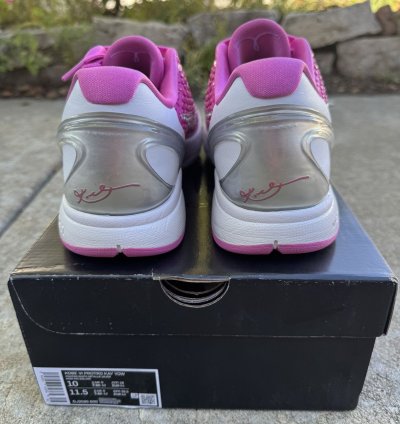 Kobe 6 Protro Kay Yow Think Pink