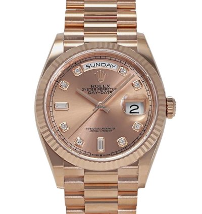 Rolex Day-date 228642tbr Automatic Red Gold New
