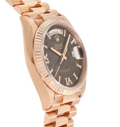 Rolex Day-date 228647tbr Automatic Red Gold New