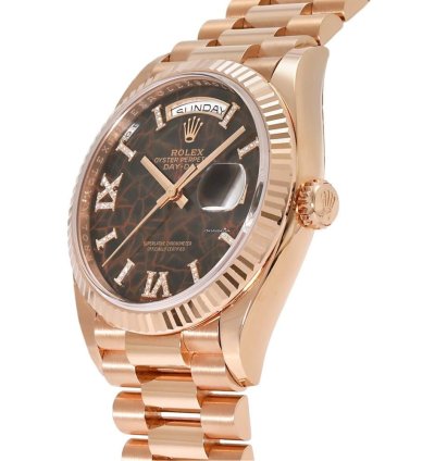 Rolex Day-date 228647tbr Automatic Red Gold New