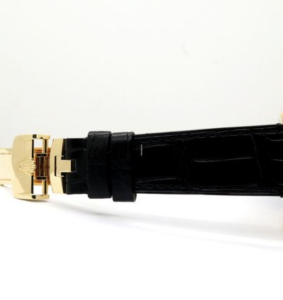 Rolex 1908 Gelbgold Schwarz Black 2024 Neu Full Set