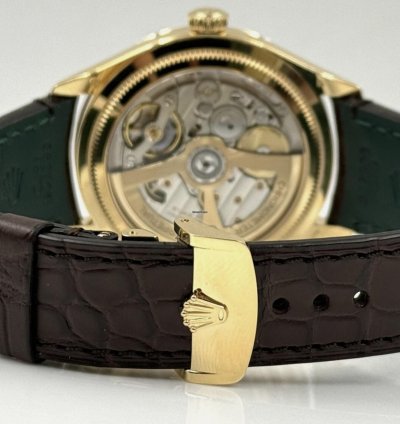 Rolex 1908 Gelbgold White Wei 2024 Neu Full Set