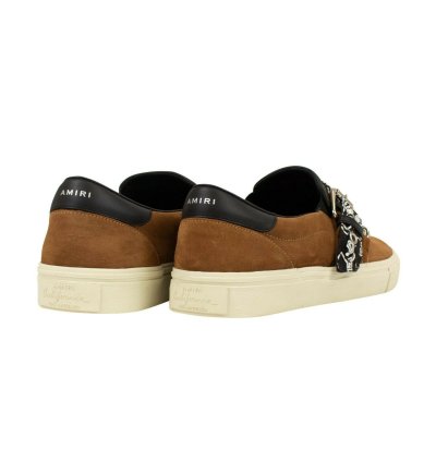 Brown Bandana Buckle Slip-on Size 9 42