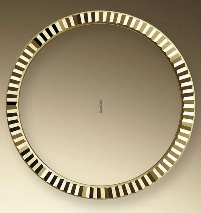 Rolex Day-date 40 Yellow Gold White Roman Dial Fluted Bezel 228238