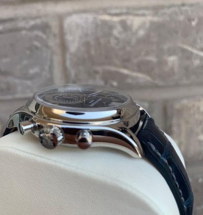 Patek Philippe Annual Calendar Chronograph 5960p-015 Blue Annual Calendar Chronograph