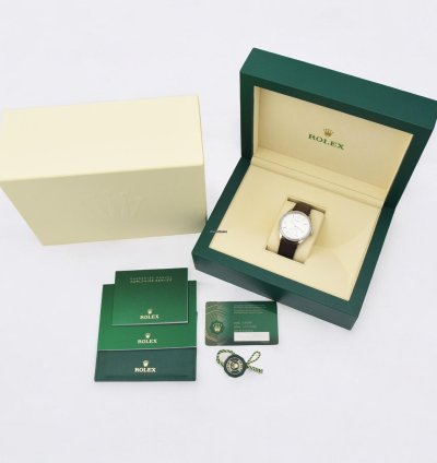 Rolex 1908 Perpetual 1908 52509 18ct White Gold - 39mm White Dial