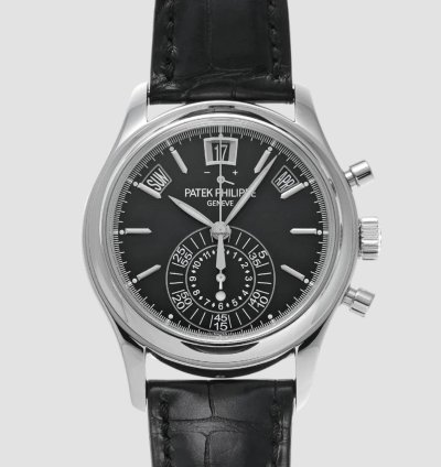 Patek Philippe Annual Calendar Chronograph 5960p-016 Chronograph Black Dial