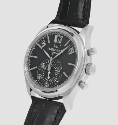 Patek Philippe Annual Calendar Chronograph 5960p-016 Chronograph Black Dial