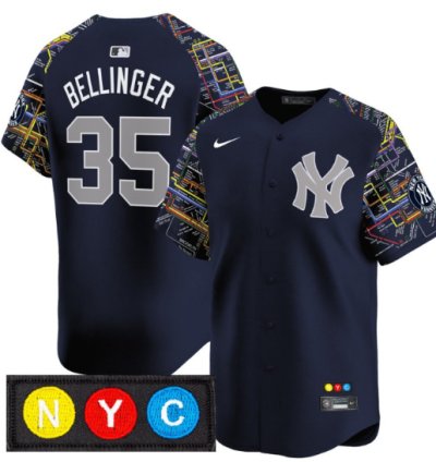 Cody Bellinger Jersey 35 New York Yankees Subway Style Vapor Premier Limited Stitched