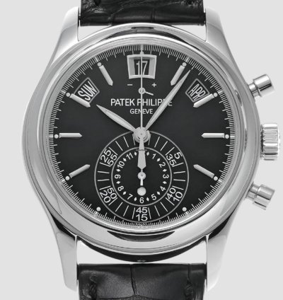 Patek Philippe Annual Calendar Chronograph 5960p-016 Chronograph Black Dial