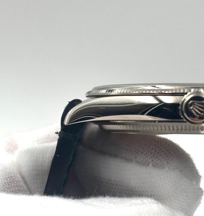Rolex 1908 Unworn 1908 Black Dial White Gold Leather Strap 52509 Box Papers 2024