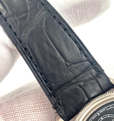 Rolex 1908 Unworn 1908 Black Dial White Gold Leather Strap 52509 Box Papers 2024