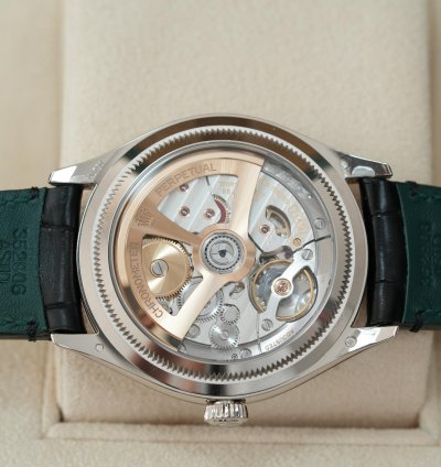 Rolex 1908 Wei Gold White Gold 2024 Black Neu Full Set