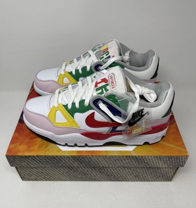 Nigo Nike Air Force 3 Low Sp White Heel Logo Size 10 5