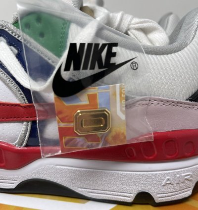Nigo Nike Air Force 3 Low Sp White Heel Logo Size 10 5