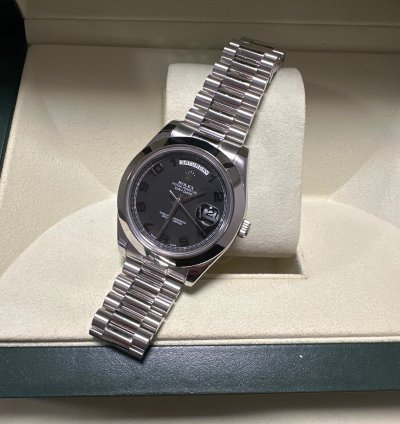 Rolex Day-date Ii Full Set Good Condition