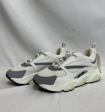 Christian Dior - B22 Sneaker In White Technical Mesh - White