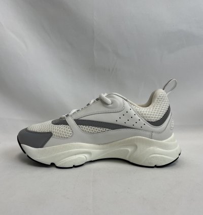 Christian Dior - B22 Sneaker In White Technical Mesh - White