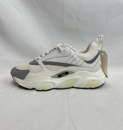 Christian Dior - B22 Sneaker In White Technical Mesh - White