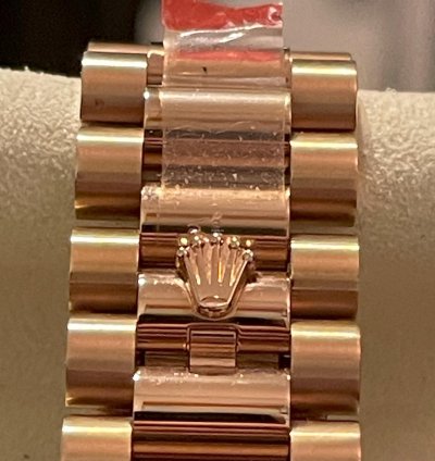 Rolex Day-date Ii Unworn Full Set Manufacturer Glued Lc0100 Sales Invoice