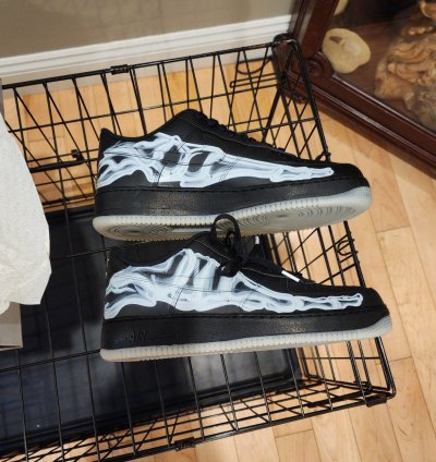 Nike Air Force 1 07 Skeleton Qs Deadstock