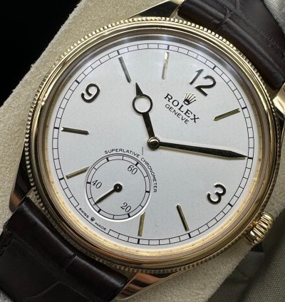 Rolex 1908 White Dial Unworn