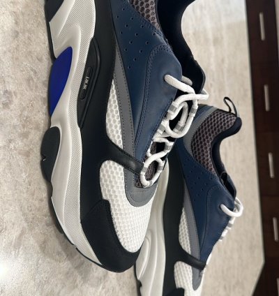Christian Dior B22 Navy Blue Shoes