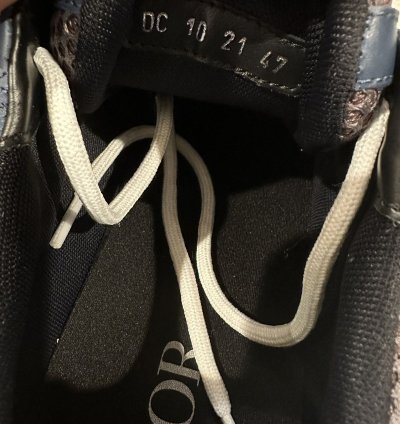 Christian Dior B22 Navy Blue Shoes